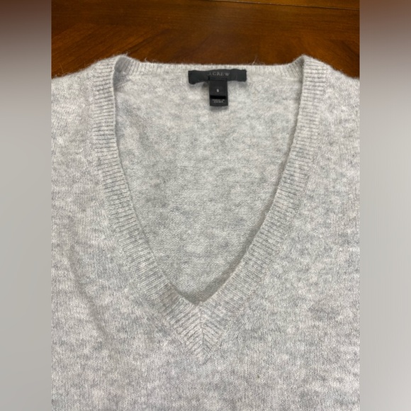 Essential wool merino mix V-Neck Sweater two pockets. J.Crew - Picture 4 of 14